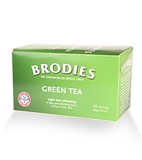 Brodies - Té Verde - Caja con  20 sobres
