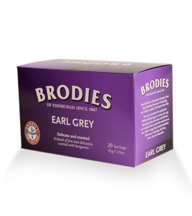 Brodies - Té Earl Grey - Caja con 20 sobres