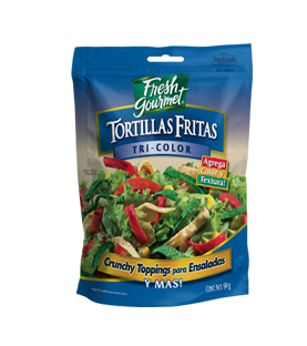 Fresh Gourmet - Tiras de Tortilla Tricolor 142 g.