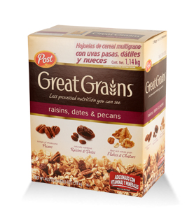 Post - Great Grains - Dátiles, pasas y nuez