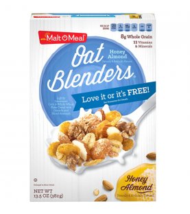 Malt-O-Meal Cereal Honey & Oat Blenders Almendras