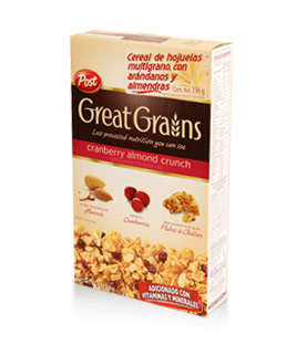 Post - Great Grains - Cranberry Almond