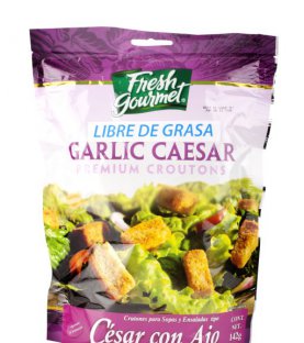 Fresh Gourmet - Crutóones - Sabor Cesar con Ajo Libre de Grasa 142 g.